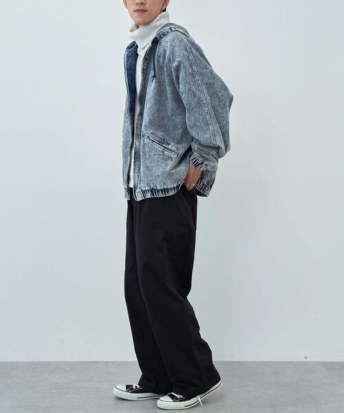 CRAFT STANDARD BOUTIQUE（クラフトスタンダードブティック）の「【ユニセックス】カラーズシェフパンツ（チノパンツ・レディース・ブラック/テラコッタ/キャメル・M/L/XL）」の5枚目の写真