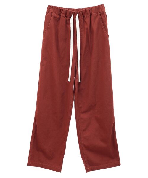 CRAFT STANDARD BOUTIQUE（クラフトスタンダードブティック）の「【ユニセックス】カラーズシェフパンツ（チノパンツ・レディース・ブラック/テラコッタ/キャメル・M/L/XL）」の7枚目の写真