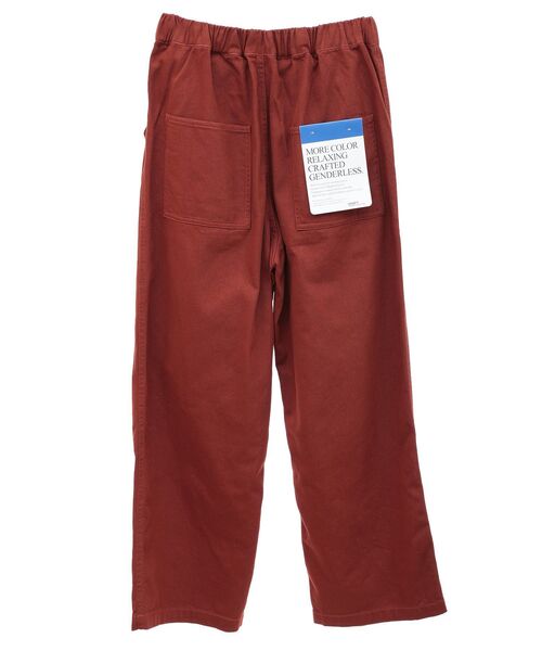 CRAFT STANDARD BOUTIQUE（クラフトスタンダードブティック）の「【ユニセックス】カラーズシェフパンツ（チノパンツ・レディース・ブラック/テラコッタ/キャメル・M/L/XL）」の8枚目の写真