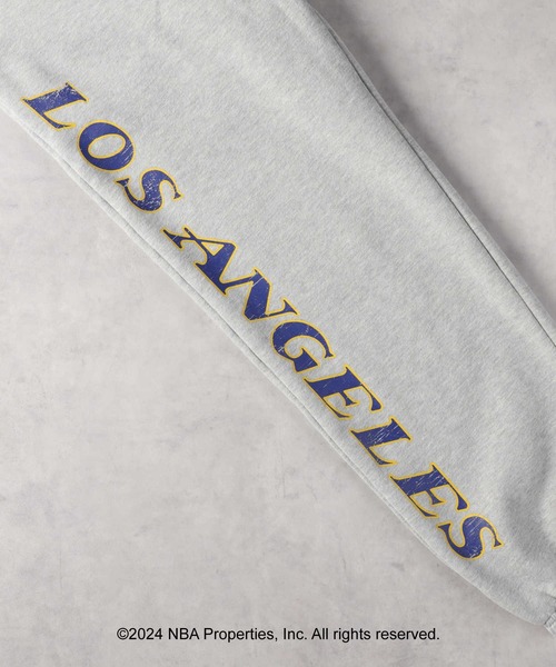 NBA（エヌビーエー）の「【NBA】別注 チームスウェットパンツ（スウェットパンツ・メンズ・ブラック/グレー・M/L）」の6枚目の写真