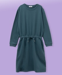 NAVY（ネイビー）の「【ガールズ】NAVY USコットン 裏毛ワンピース 綿100（ワンピース）」