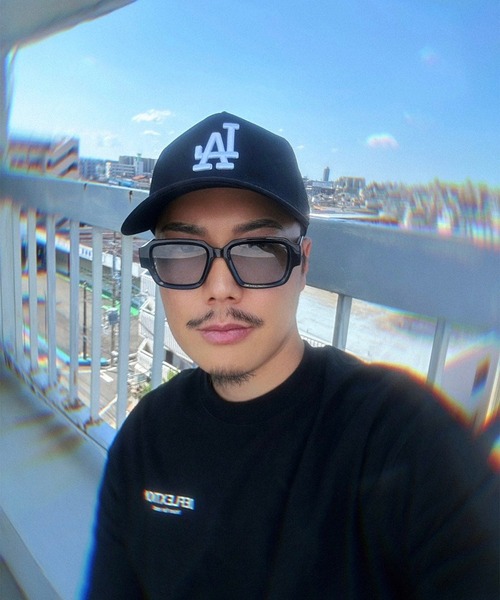 FLEX(フレックス)の「box square 3 sunglasses / ボックススクエア サングラス(サングラス・レディース・カーキ/ブラック/グレー・FREE)」の9枚目の写真