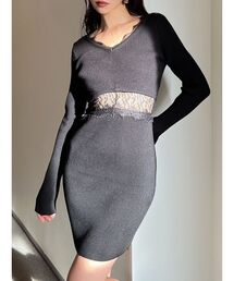 RESEXXY | ウエストレースミニワンピース(ワンピース)