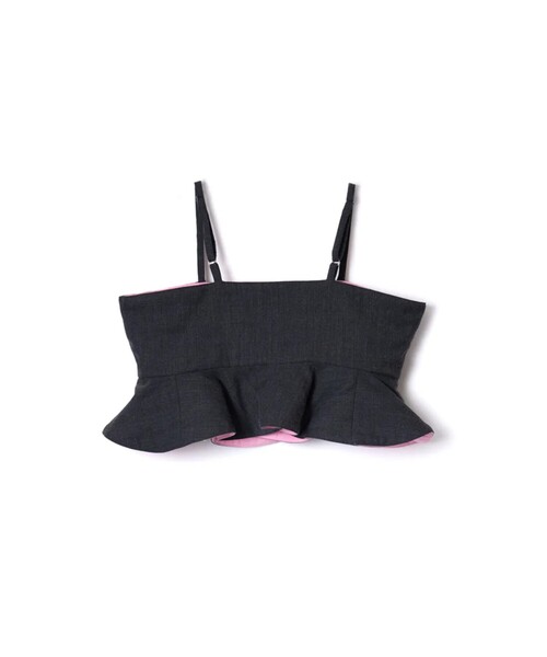 NON TOKYO(ノントーキョー)の「【NON TOKYO/ノントーキョー】REVERSIBLE QUILTING CAMISOLE/リバーシブルキルティングキャミソール(その他トップス・レディース・ピンク/カーキ/ブラック・FREE)」の9枚目の写真