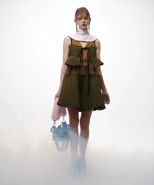 NON TOKYO(ノントーキョー)の「【NON TOKYO/ノントーキョー】REVERSIBLE QUILTING CAMISOLE/リバーシブルキルティングキャミソール(その他トップス・レディース・ピンク/カーキ/ブラック・FREE)」の12枚目の写真