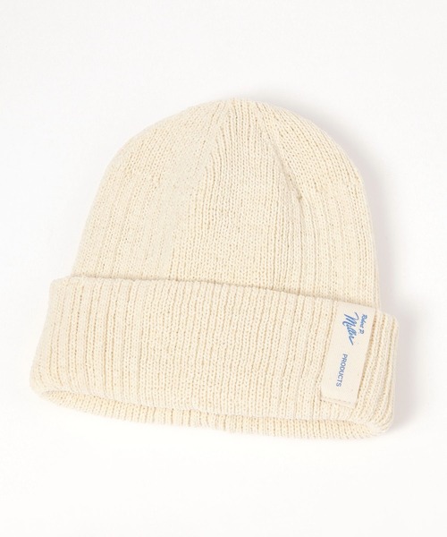 MILLER（ミラー）の「【MILLER×BAYFLOW】別注モールニットワッチ（ニットキャップ/ビーニー・メンズ・カーキ/オフホワイト/グレー/ブラック・FREE）」の5枚目の写真