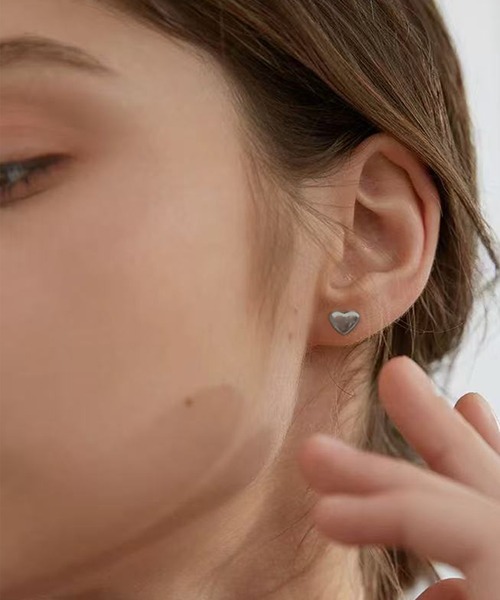 セール】【金属アレルギー対応】ドロップピアス/ハートピアス