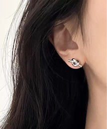 【金属アレルギー対応】ドロップピアス/ハートピアス/ノットピアス　サージカルステンレス/316L