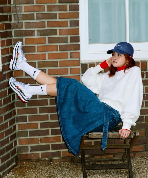 23cm NIKE 6000 スニーカー BV1021-101 Nike Women P-6000 White Varsity Red BV1021-101 Women's Size