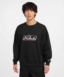 ナイキ クラブ メンズ オーバーサイズド クルーネック スウェットシャツ / Nike Club Men's Oversized Crew-Neck Sweatshirt HQ2957-010 Black