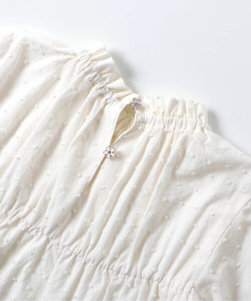 BREEZE(ブリーズ)の「【フォーマル対応】ピンタックブラウス(シャツ/ブラウス・キッズ・オフホワイト・130/120/110/100/90)」の9枚目の写真