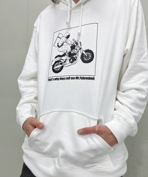 MODISH GAZE(モディシュガゼ)の「【MODISH GAZE】宇宙飛行士プリント裏毛パーカー(パーカー・レディース・グレー系/ホワイト・LARGE/MEDIUM)」の21枚目の写真