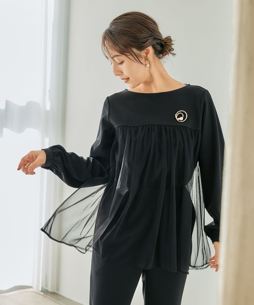 LEPSIM（レプシィム）の「パールブローチ　252250（ブローチ/コサージュ・レディース・ホワイト/シルバー系その他/ゴールド系その他/シルバー系その他2・ONE SIZE）」の9枚目の写真