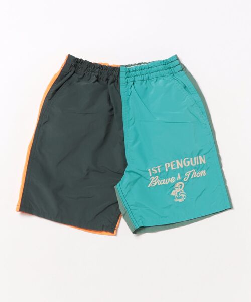 DENIM DUNGAREE（デニムダンガリー）の「Penguin Shorts（その他パンツ・キッズ・レッド/マルチ・120/100/110）」の2枚目の写真