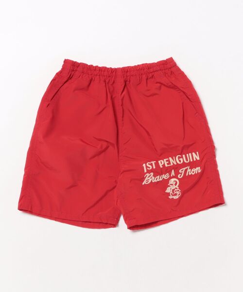 DENIM DUNGAREE（デニムダンガリー）の「Penguin Shorts（その他パンツ・キッズ・レッド/マルチ・120/100/110）」の3枚目の写真