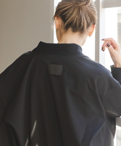 Noble（ノーブル）の「COG THE BIGSMOKE/コグザビッグスモーク LESLIE OVERSIZED BLOUSON（その他アウター・レディース・ブラック・FREE）」の5枚目の写真