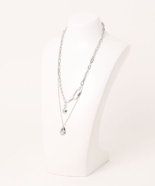 urge select】Y2K シルバーチェーン ネックレス（ネックレス