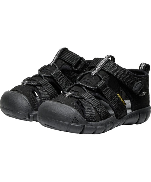 KEEN(キーン)の「SEACAMP II CNX / シーキャンプ ツー シーエヌエックス / キッズ サンダル(サンダル・キッズ・ブラック・11.5cm/12.5cm/13.5cm/14.5cm)」の4枚目の写真