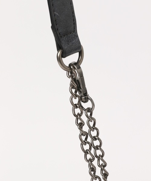 Heather（ヘザー）の「WリボンギャザーショルダーBAG　319880（ショルダーバッグ・レディース・チャコールグレー/ブラック/ベージュ・ONE SIZE）」の18枚目の写真