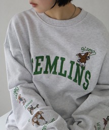 【GREMLINS/グレムリン】裏毛 アーチロゴスウェット トレーナー