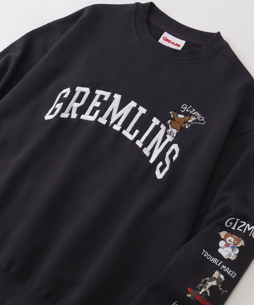CORPUS TOKYO(コーパス トーキョー)の「【GREMLINS/グレムリン】裏毛 アーチロゴスウェット トレーナー(スウェット・メンズ・ライトグレー/チャコール/マスタード・L/M/LL)」の8枚目の写真