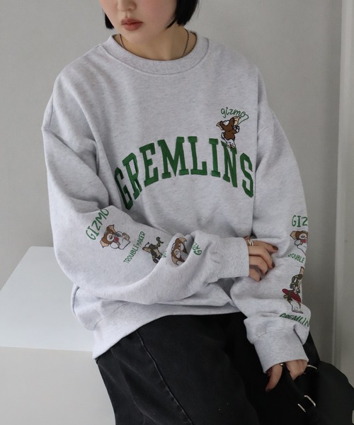 CORPUS TOKYO(コーパス トーキョー)の「【GREMLINS/グレムリン】裏毛 アーチロゴスウェット トレーナー(スウェット・メンズ・ライトグレー/チャコール/マスタード・L/M/LL)」の20枚目の写真