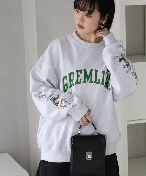 CORPUS TOKYO(コーパス トーキョー)の「【GREMLINS/グレムリン】裏毛 アーチロゴスウェット トレーナー(スウェット・メンズ・ライトグレー/チャコール/マスタード・L/M/LL)」の22枚目の写真