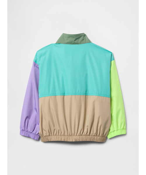 GAP（ギャップ）の「NYC GAPロゴ ウィンドブレーカー (幼児・ベビー)（ナイロンジャケット・キッズ・ネイビー/ベージュ・90cm/95cm/100cm/105cm/110cm/80ｃｍ）」の3枚目の写真