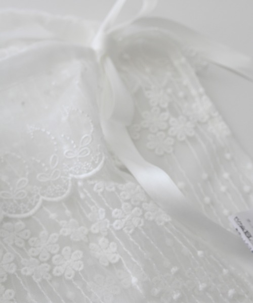 SpRay（スプレイ）の「チュールレースラップミニスカート（スカート・レディース・ホワイト・FREE）」の15枚目の写真