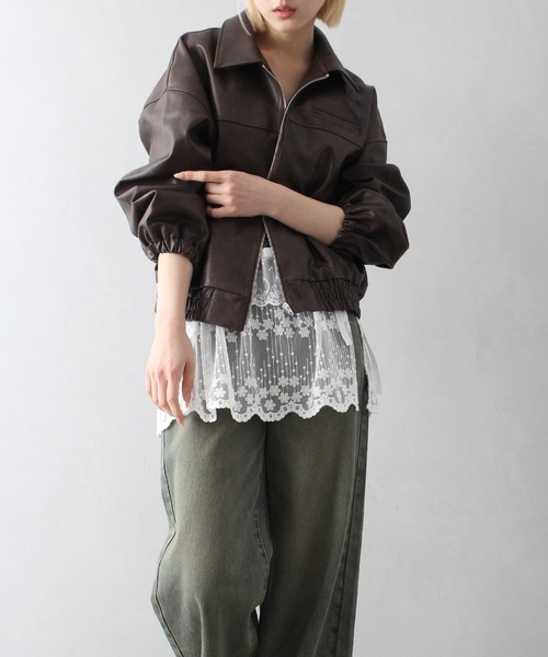 SpRay（スプレイ）の「チュールレースラップミニスカート（スカート・レディース・ホワイト・FREE）」の20枚目の写真