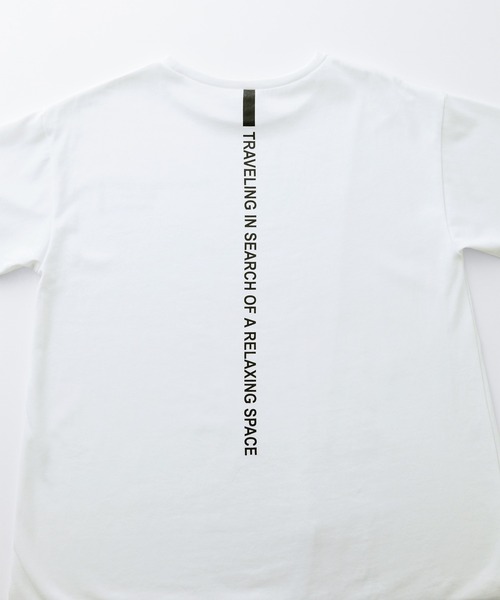 RANAN(ラナン)の「ロゴプリントアシメチュニックTシャツ(Tシャツ/カットソー・レディース・ホワイト系2/ホワイト系1/ブラック系2/ブラック系1・LL/L/M/3L)」の21枚目の写真