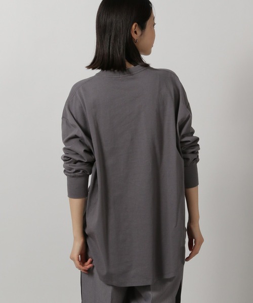 LAKOLE(ラコレ)の「ラウンドBIG長袖T / 319091(Tシャツ/カットソー・レディース・その他2/チャコール/その他1/アイボリー・FREE)」の15枚目の写真