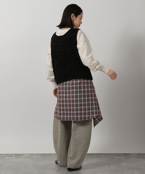 LAKOLE(ラコレ)の「ラウンドBIG長袖T / 319091(Tシャツ/カットソー・レディース・その他2/チャコール/その他1/アイボリー・FREE)」の18枚目の写真