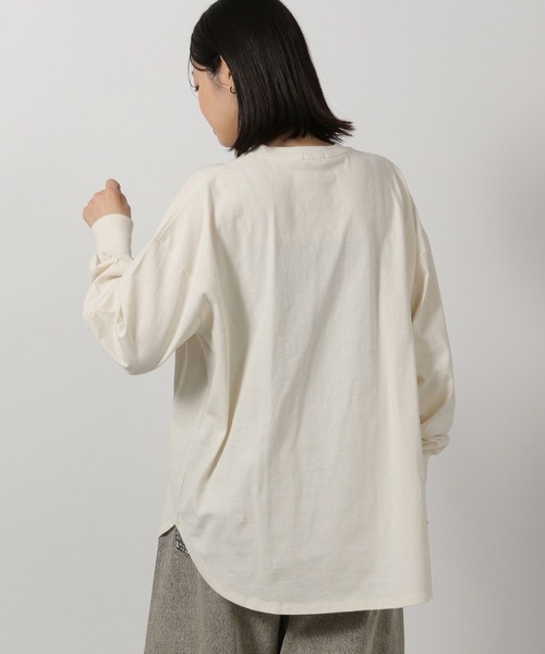 LAKOLE(ラコレ)の「ラウンドBIG長袖T / 319091(Tシャツ/カットソー・レディース・その他2/チャコール/その他1/アイボリー・FREE)」の20枚目の写真