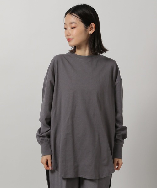 LAKOLE(ラコレ)の「ラウンドBIG長袖T / 319091(Tシャツ/カットソー・レディース・その他2/チャコール/その他1/アイボリー・FREE)」の21枚目の写真