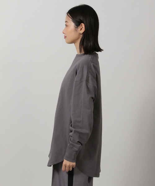 LAKOLE(ラコレ)の「ラウンドBIG長袖T / 319091(Tシャツ/カットソー・レディース・その他2/チャコール/その他1/アイボリー・FREE)」の22枚目の写真