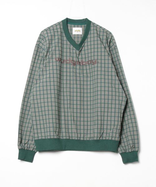 WudgeBoy（ワッジボーイ）の「check nylonpullover（ナイロン 