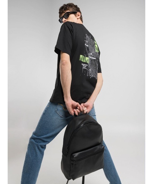 REPLAY(リプレイ)の「オーバーフィット ベーシックジャ-ジーコットンプリントTシャツ(Tシャツ/カットソー・メンズ・ブラック・SMALL/MEDIUM/LARGE/X-LARGE)」の5枚目の写真