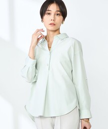 NOLLEY’S Sophi | パール釦スキッパーシャツ(シャツ/ブラウス)