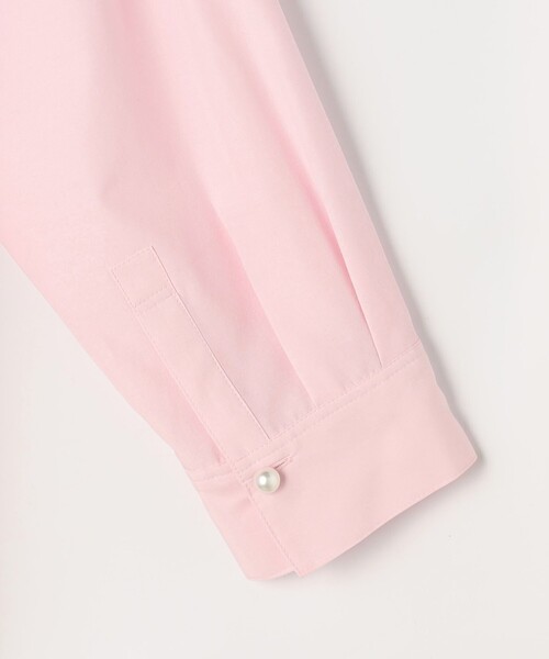 NOLLEY’S Sophi（ノーリーズソフィ）の「パール釦スキッパーシャツ（シャツ/ブラウス・レディース・ホワイト/ミント/ブラック系その他/ベビーピンク/サックスブルー/ベージュ系その他・38）」の11枚目の写真