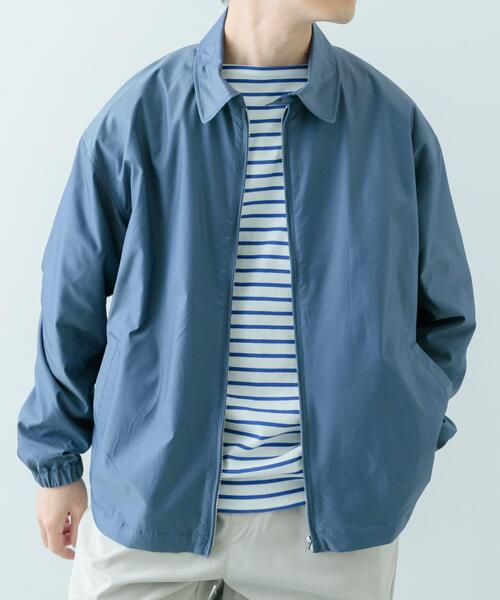 セール】ナイロンシャンブレー ハリントンジャケット（その他アウター