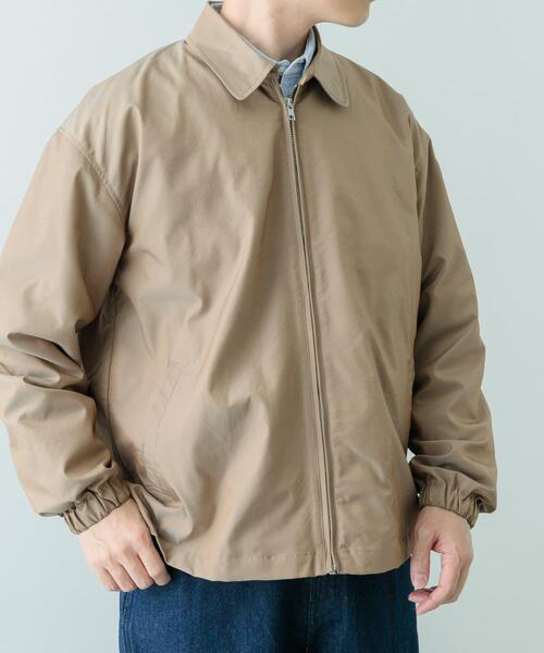 セール】ナイロンシャンブレー ハリントンジャケット（その他アウター