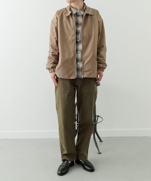 セール】ナイロンシャンブレー ハリントンジャケット（その他アウター