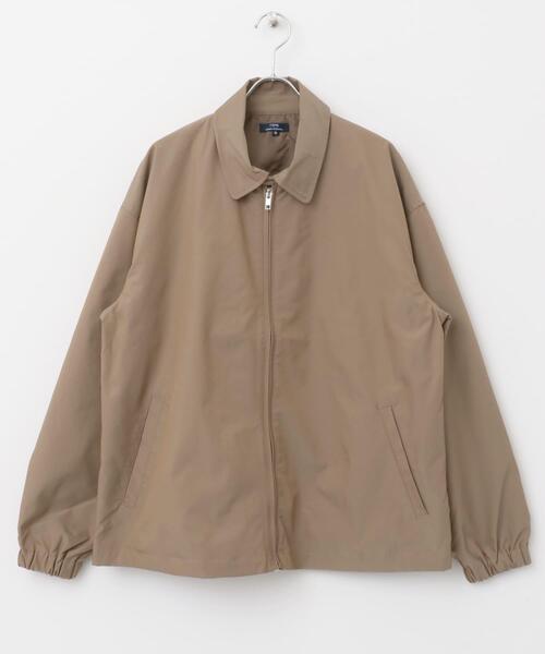 ITEMS URBANRESEARCH(アイテムズ アーバンリサーチ)の「ナイロンシャンブレー ハリントンジャケット(その他アウター・メンズ・ブルー/ベージュ/ピンクベージュ・MEDIUM/LARGE)」の16枚目の写真