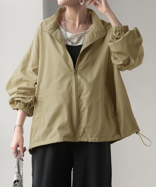 軽っ ナイロンブルゾン（ブルゾン）｜HUG.U（ハグユー）のファッション