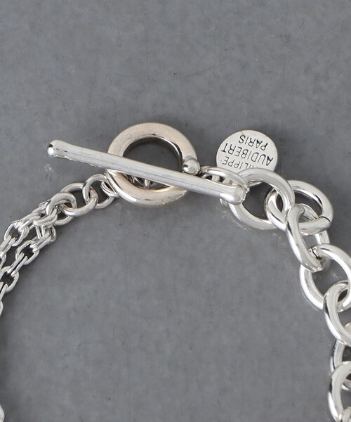 PHILIPPE AUDIBERT（フィリップ オーディベール）の「【別注】 ＜PHILIPPE AUDIBERT＞JISS CHN&F/PL ブレスレット（ブレスレット・レディース・シルバー・FREE）」の4枚目の写真