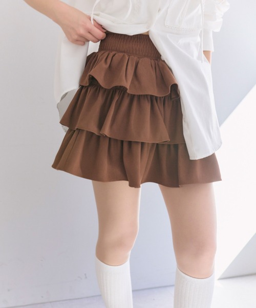 OLIVE des OLIVE ビッグリボンミニスカート ブラック ビッグリボンミニスカート（スカート）｜OLIVE des OLIVE