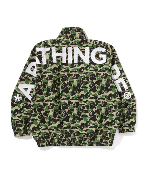 A BATHING APE(アベイシングエイプ)の「ABC CAMO TRACK JACKET(ミリタリージャケット・レディース・ピンク/グリーン/ブルー・FREE)」の4枚目の写真