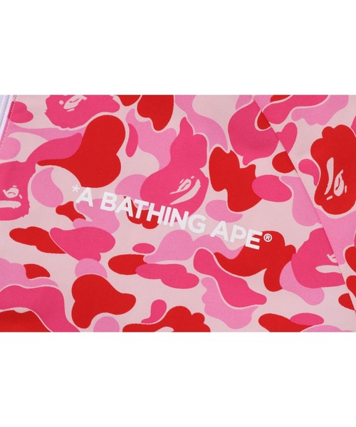 A BATHING APE(アベイシングエイプ)の「ABC CAMO TRACK JACKET(ミリタリージャケット・レディース・ピンク/グリーン/ブルー・FREE)」の9枚目の写真