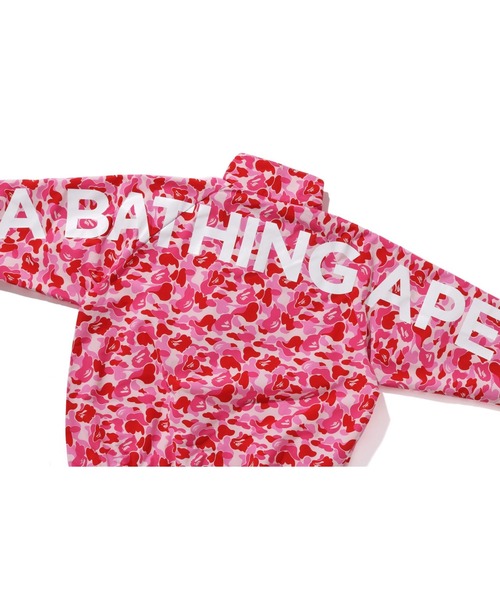 A BATHING APE(アベイシングエイプ)の「ABC CAMO TRACK JACKET(ミリタリージャケット・レディース・ピンク/グリーン/ブルー・FREE)」の12枚目の写真